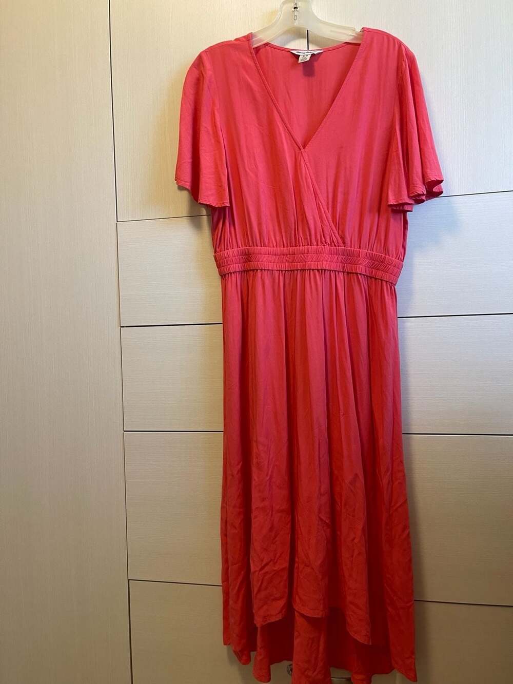 Tommy Bahama Oliana Hi-Low Maxi Dress in Paradise Coral